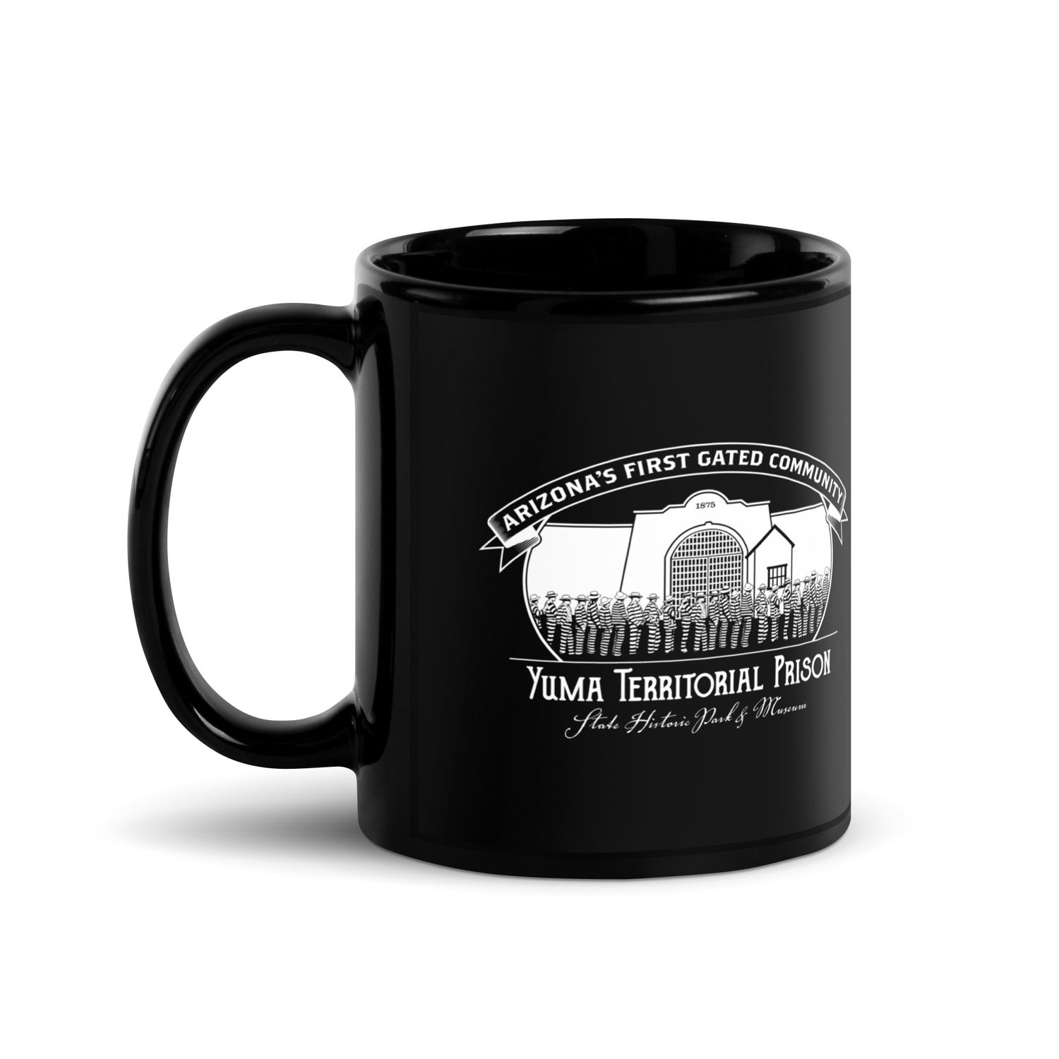 Arizona&#39;s First Gated Community Mug - Black