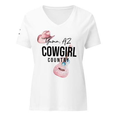 Cowgirl Country Relaxed V-Neck T-Shirt (3 Colors)