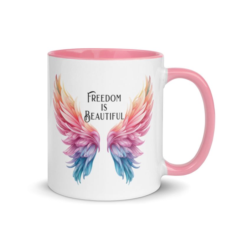 Freedom is Beautiful 2-Tone Mug (3 Colors)