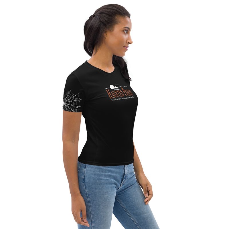 Haunted Prison Spider Web T-Shirt