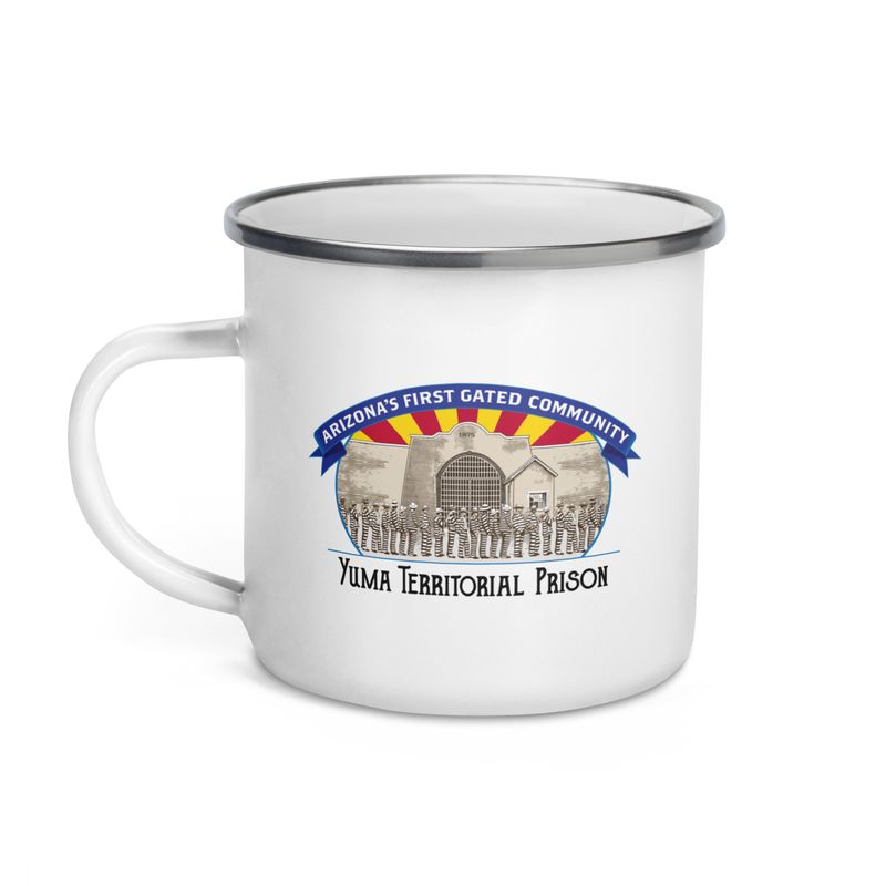 Arizona's First Gated Community Enamel Camping Mug