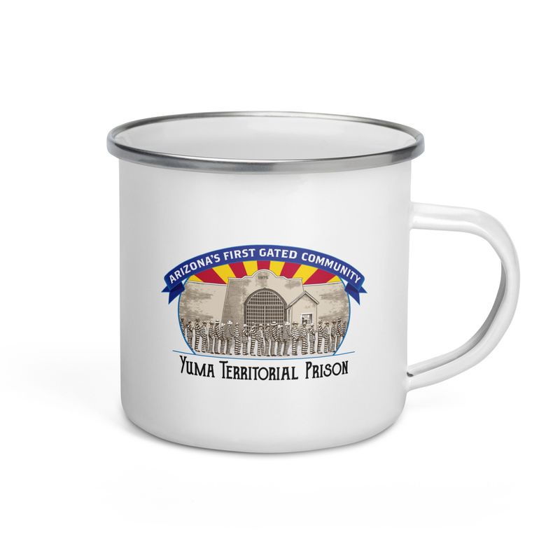 Arizona's First Gated Community Enamel Camping Mug