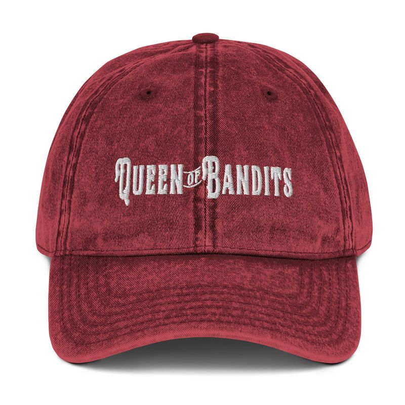 Queen of Bandits Vintage Twill Cap (5 Colors)