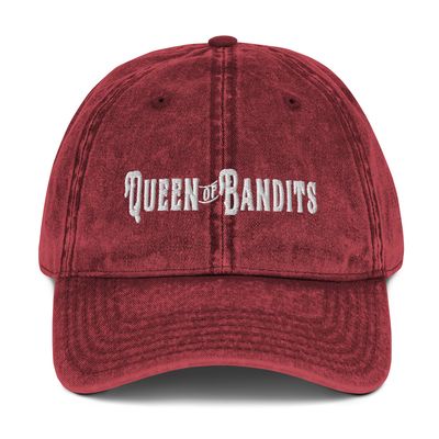 Queen of Bandits Vintage Twill Cap (5 Colors)