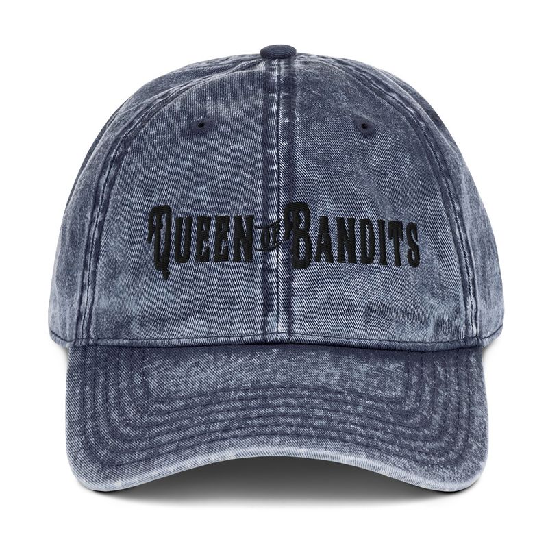 Queen of Bandits Vintage Cotton Twill Cap (3 Colors)