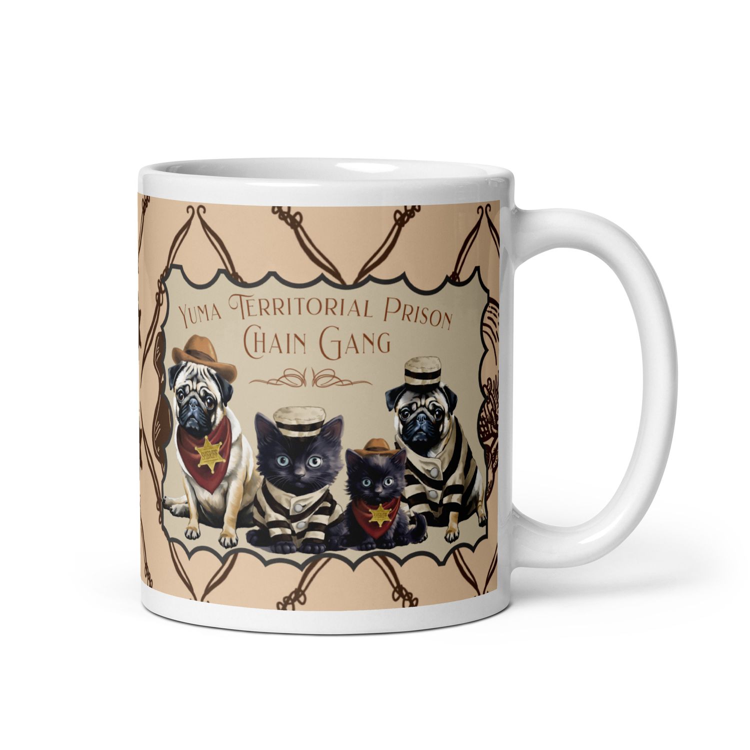 Yuma Territorial Prison Pet Chain Gang Mug (2 Sizes) Yuma Territorial Prison Pet Chain Gang Mug (2 Sizes)