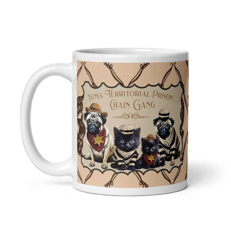 Yuma Territorial Prison Pet Chain Gang Mug (2 Sizes)