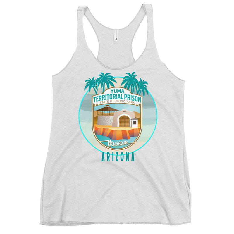 Prison and Palms Women's Racerback Tank