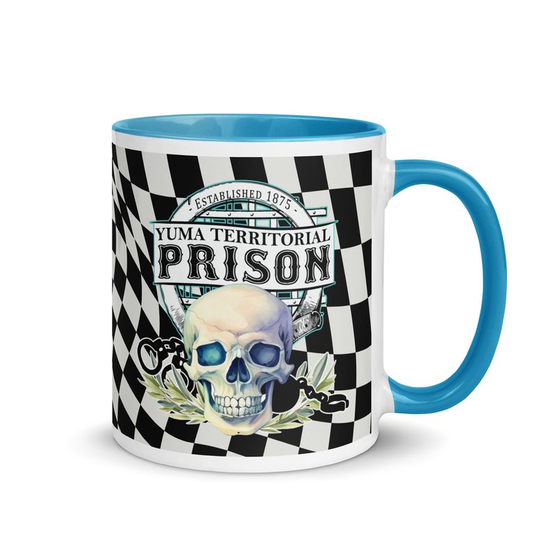 Checkered Past Prison Mug (2 Colors)