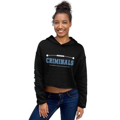 Criminal Crop Hoodie