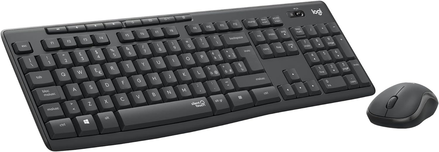 Mouse e Tastiera Wireless