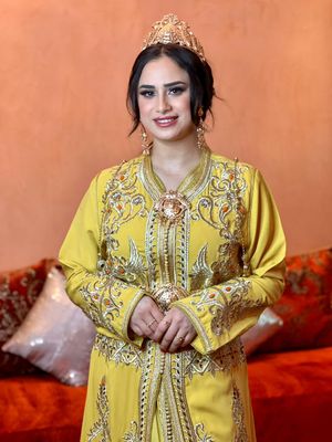 Ben Faatima&#39;s  best elegant takchita, a Luxury dress