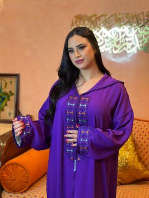 gandoura femme haute couture marrocain