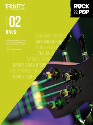 Trinity College London Rock &amp; Pop (from 2018) - Bass: Grade 2