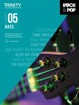 Trinity College London Rock &amp; Pop (from 2018) - Bass: Grade 5