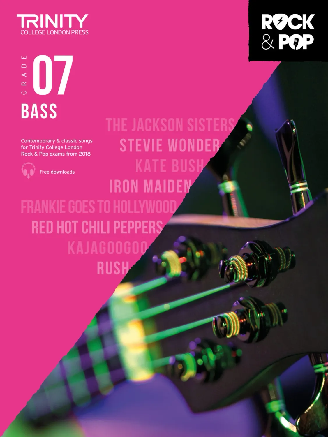 Trinity College London Rock &amp; Pop (from 2018) - Bass: Grade 7