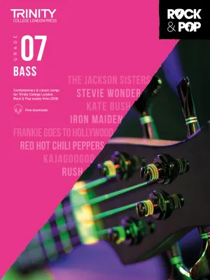 Trinity College London Rock &amp; Pop (from 2018) - Bass: Grade 7