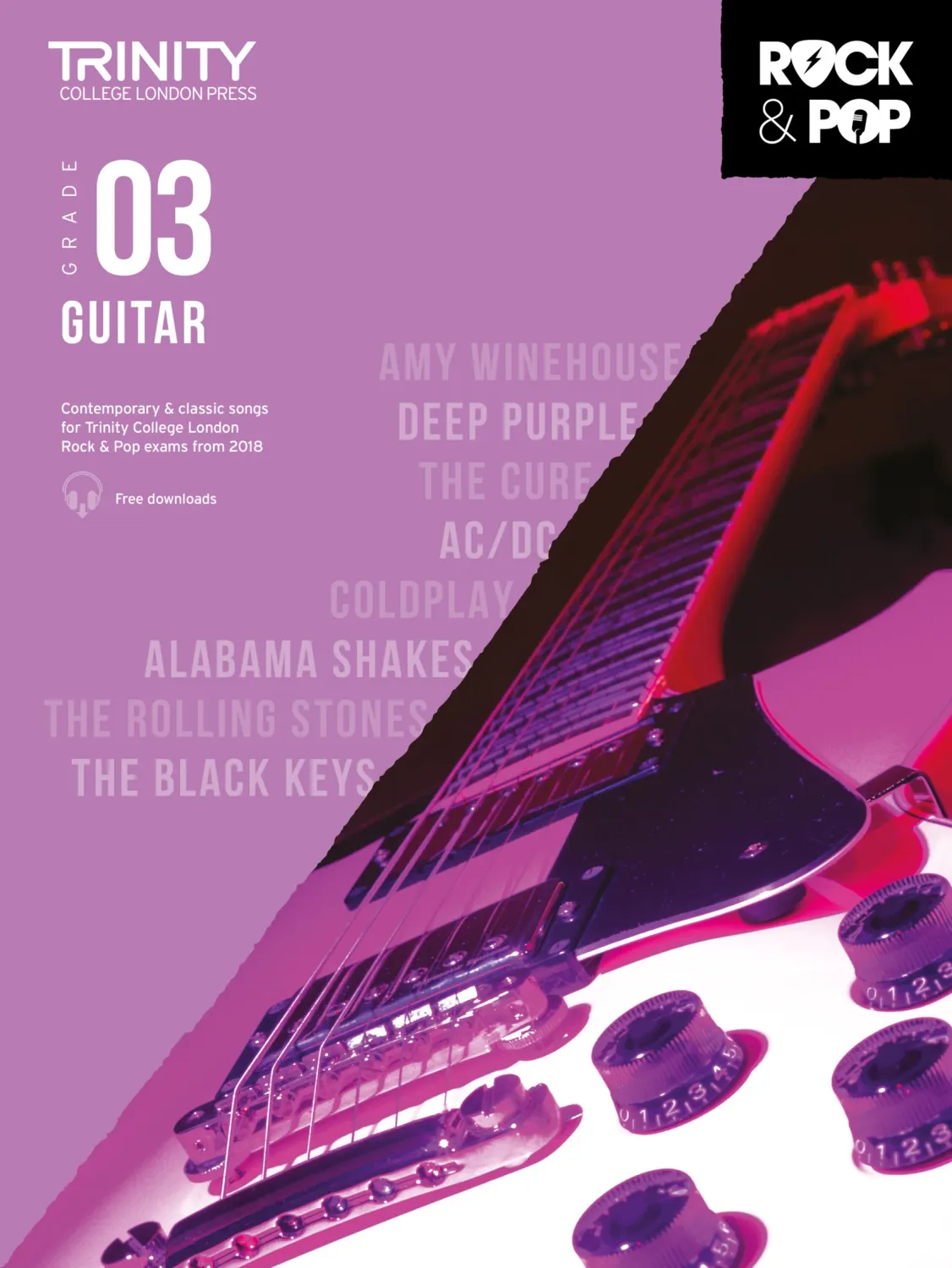 Trinity College London Rock &amp; Pop (from 2018) - Guitar: Grade 3