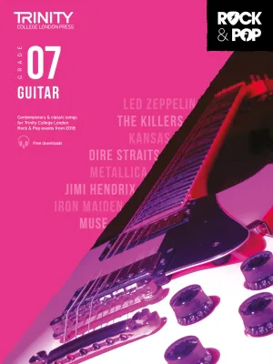 Trinity College London Rock &amp; Pop (from 2018) - Guitar: Grade 7