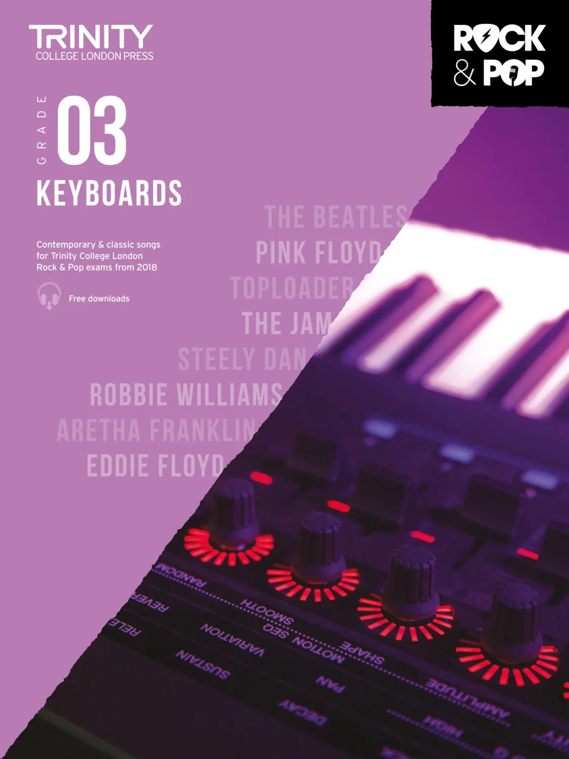 Trinity College London Rock &amp; Pop (from 2018) - Keyboards: Grade 3