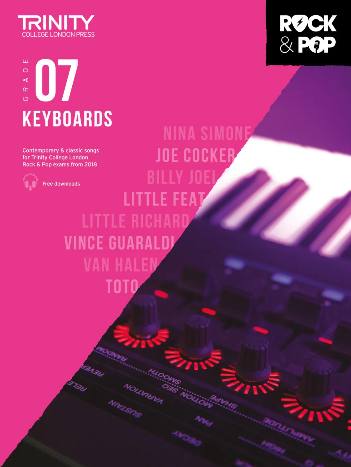 Trinity College London Rock &amp; Pop (from 2018) - Keyboards: Grade 7