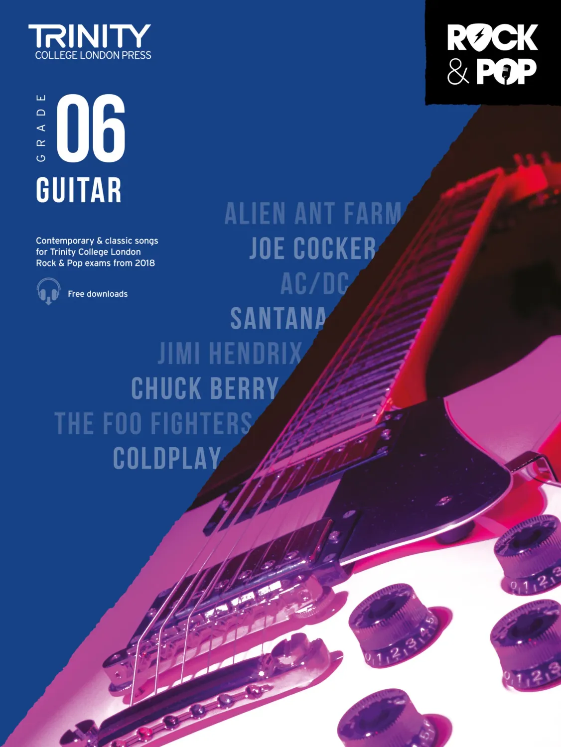 Trinity College London Rock &amp; Pop (from 2018) - Guitar: Grade 6