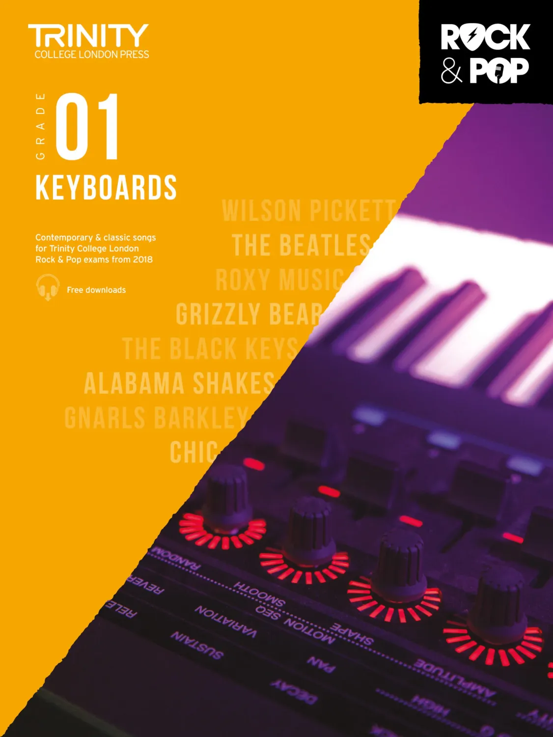 Trinity College London Rock &amp; Pop (from 2018) - Keyboards: Grade 1