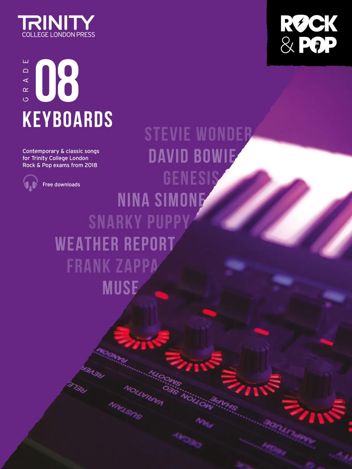 Trinity College London Rock &amp; Pop (from 2018) - Keyboards: Grade 8