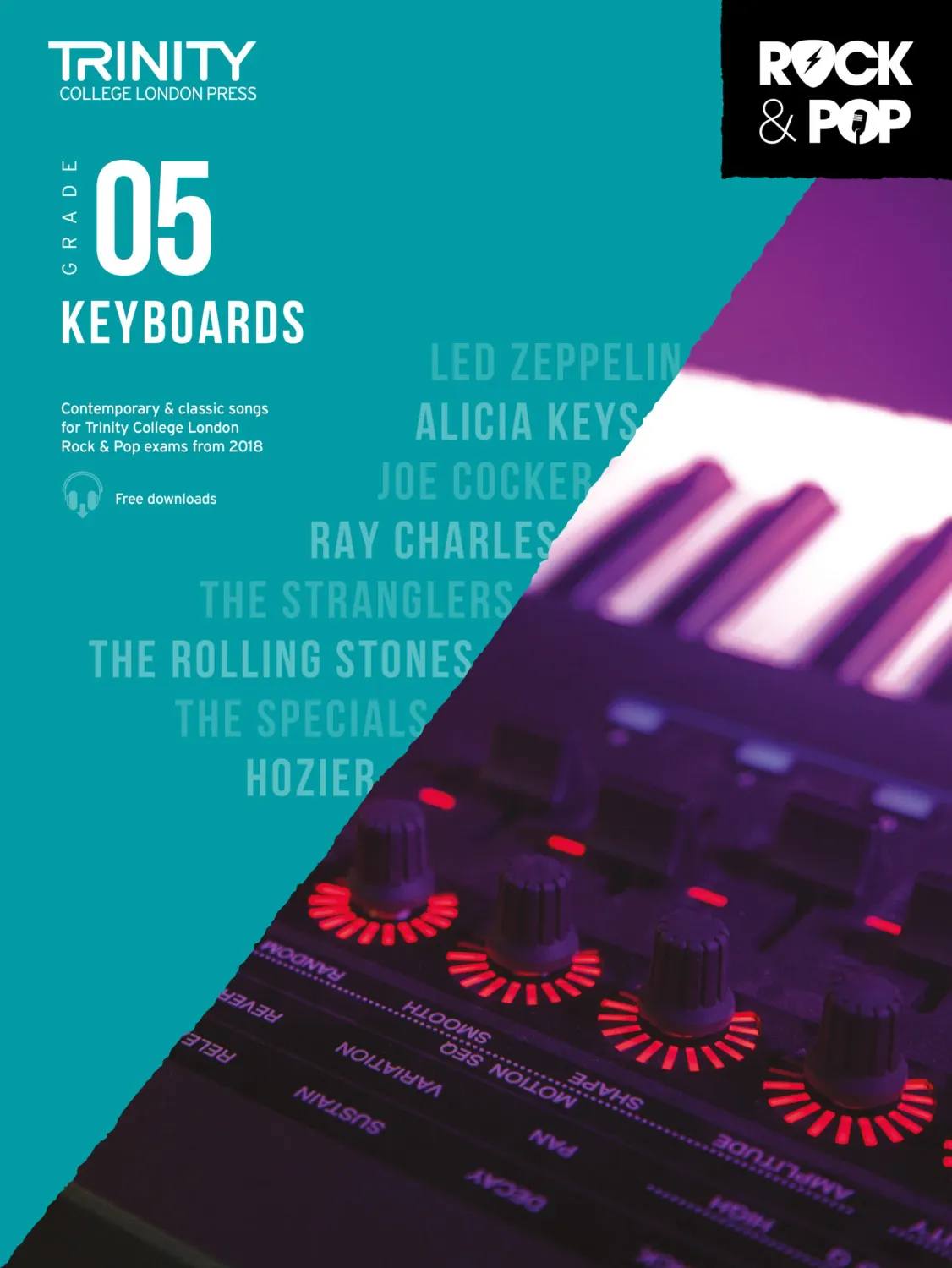 Trinity College London Rock &amp; Pop (from 2018) - Keyboards: Grade 5