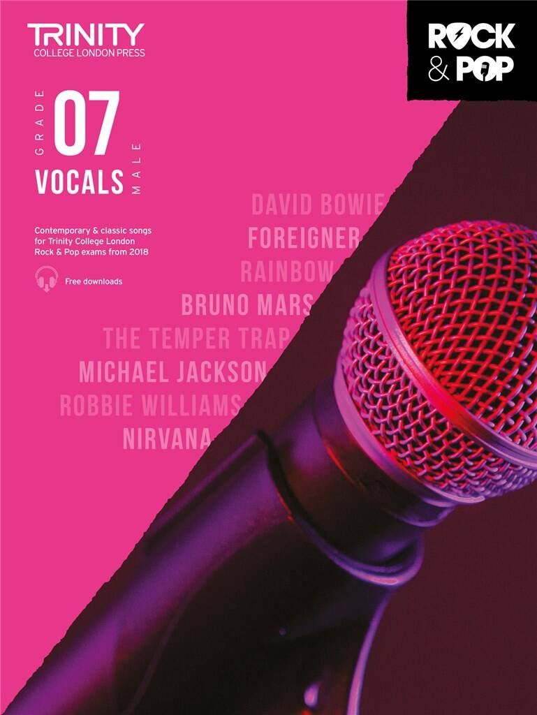 Trinity College London Rock &amp; Pop (from 2018) - Vocals: Grade 7 (Female Voice)