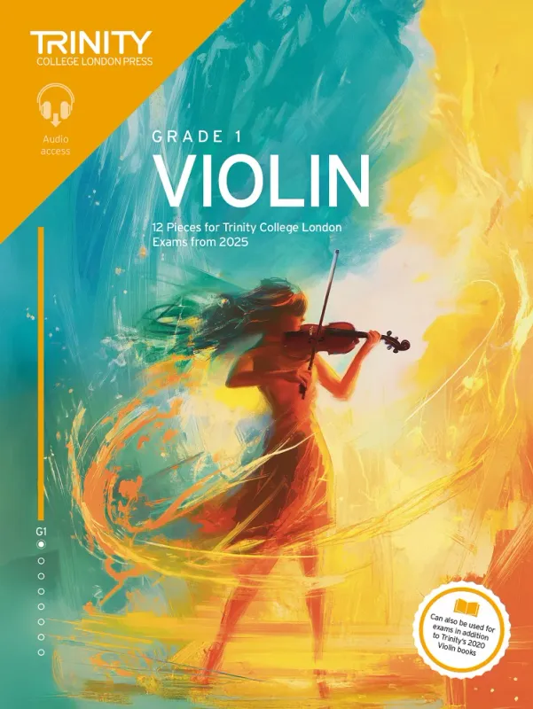Trinity College London Violin Exam Pieces from 2025: Grade 1