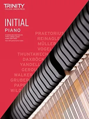 Trinity College London Piano Exam Pieces Plus Exercises from 2021: Initial