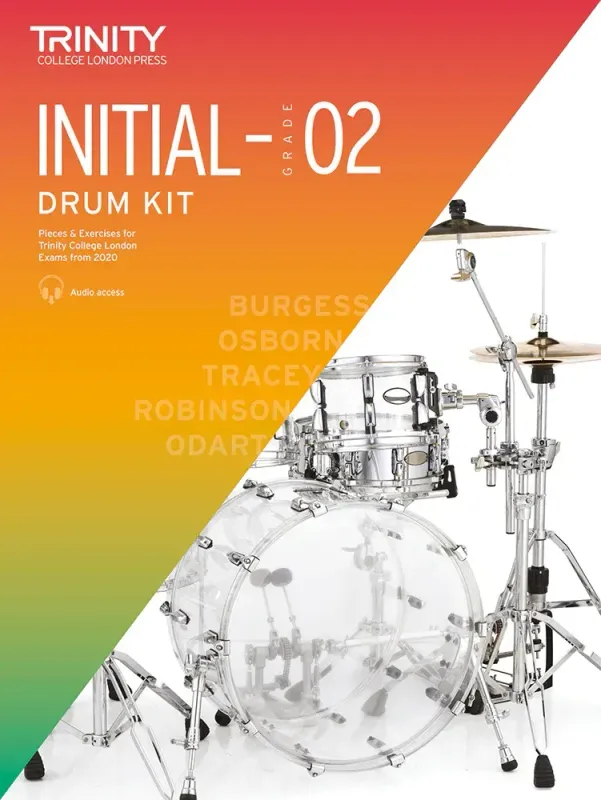 Trinity College London Drum Kit: Initial - Grade 2