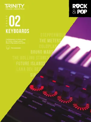 Trinity College London Rock &amp; Pop (from 2018) - Keyboards: Grade 2