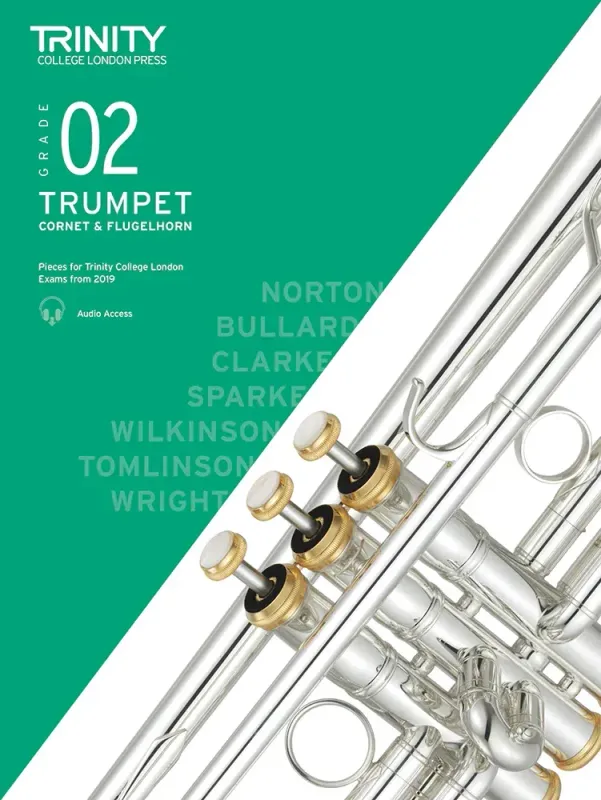 Trinity College London Trumpet Exam Pieces from 2019 (also Cornet &amp; Flugelhorn): Grade 2