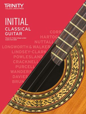 Trinity College London Classical Guitar Exam Pieces from 2020: Initial