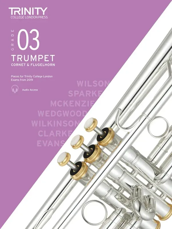 Trinity College London Trumpet Exam Pieces from 2019 (also Cornet &amp; Flugelhorn): Grade 3