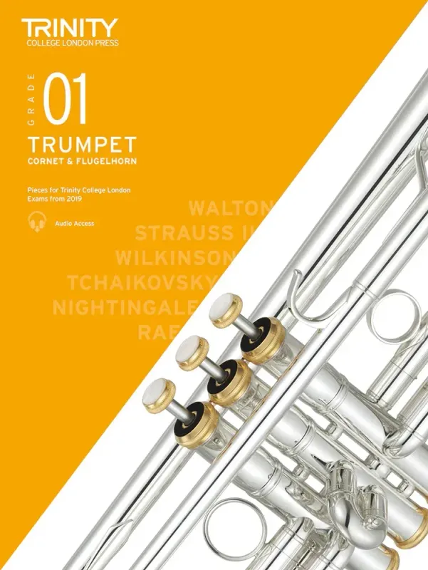 Trinity College London Trumpet Exam Pieces from 2019 (also Cornet &amp; Flugelhorn): Grade 1