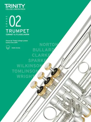 Trinity College London Trumpet Exam Pieces from 2019 (also Cornet &amp; Flugelhorn): Grade 2