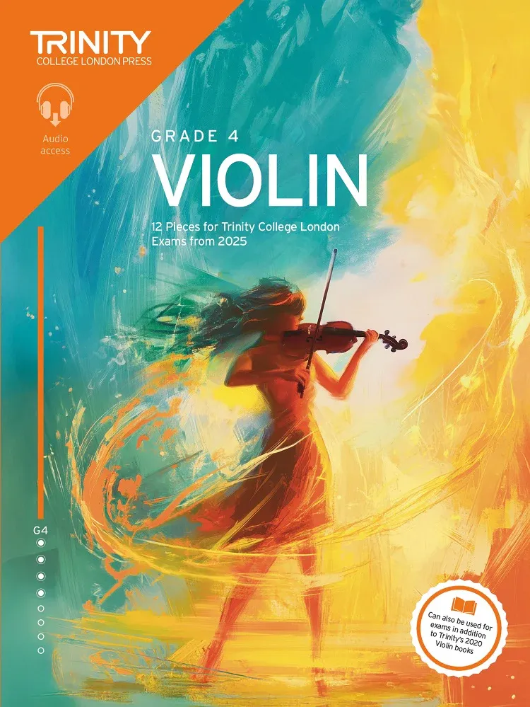 Trinity College London Violin Exam Pieces from 2025: Grade 4