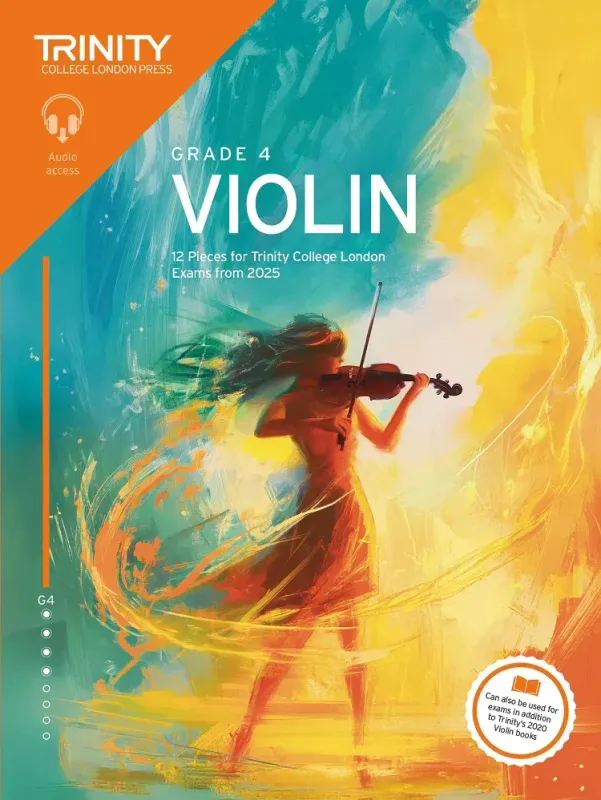Trinity College London Violin Exam Pieces from 2025: Grade 4