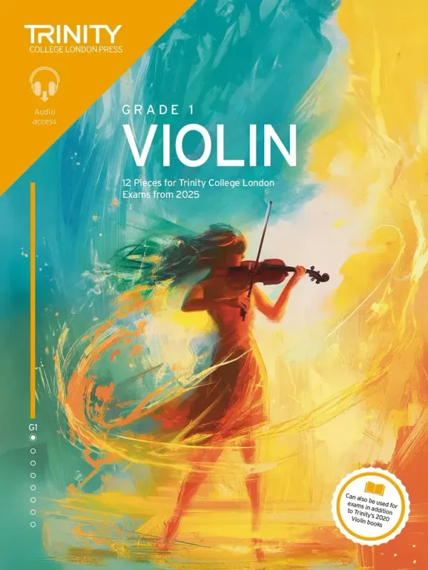 Trinity College London Violin Exam Pieces from 2025: Grade 1