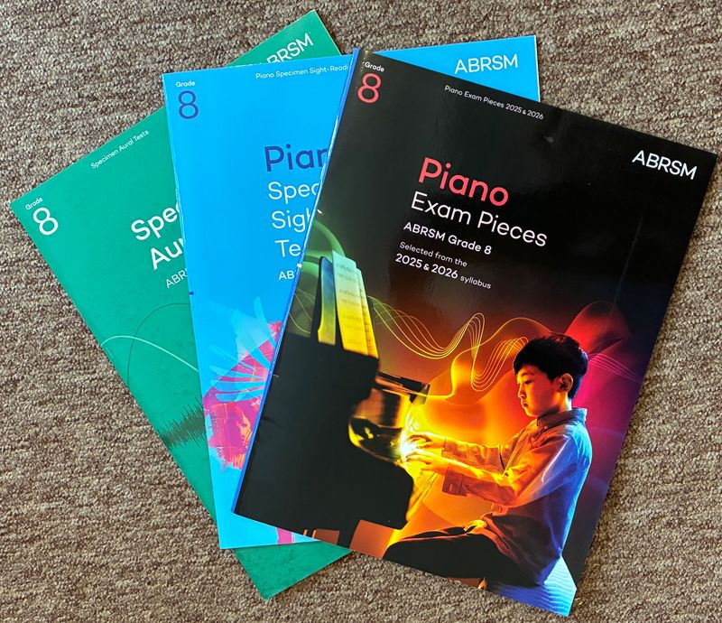 ABRSM Grade 8 Piano 2025-2026 BUNDLE