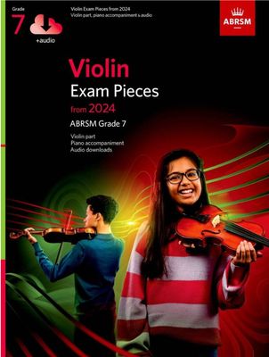 ABRSM Violin Exam Pieces from 2024 (Current Syllabus): Grade 7 + audio
