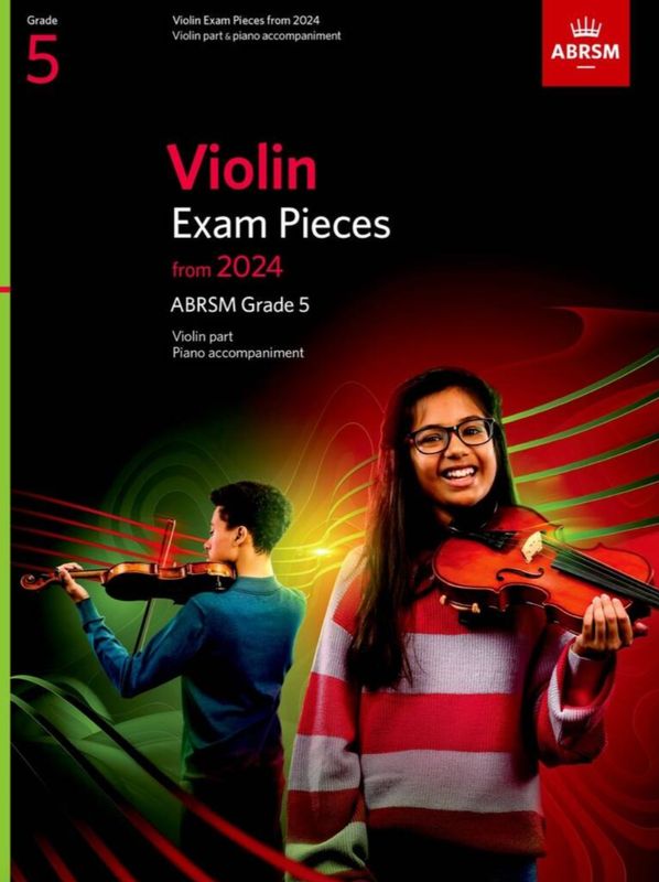 ABRSM Violin Exam Pieces from 2024 (Current Syllabus): Grade 5