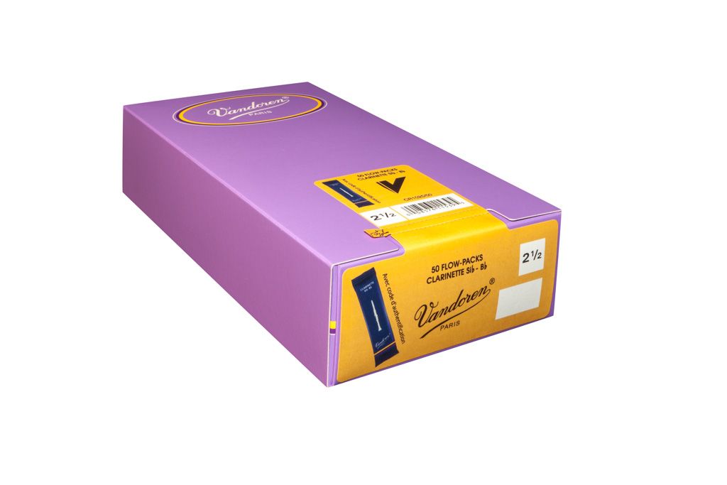 Vandoren Traditional Bb Clarinet Reed (Box of 50)