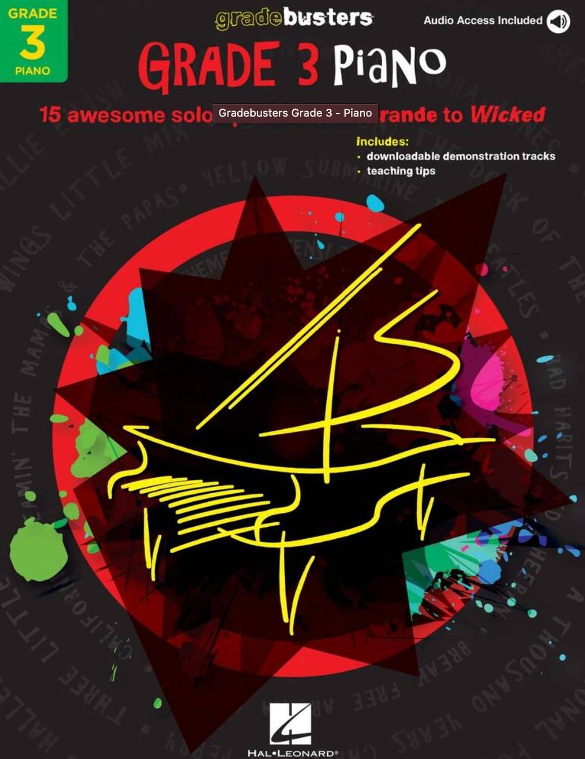 Gradebusters: Grade 3 Piano