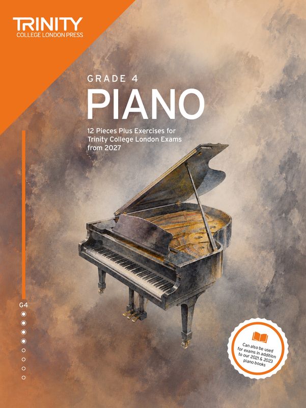 Trinity College London Piano Exam Pieces &amp; Exercises from 2027: Grade 4