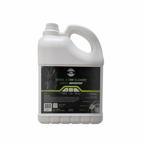 Image of GBL Wheel Cleaner used during a car detailing session, cleaning rims thoroughly while being safe for all finishes including matte and polished wheels