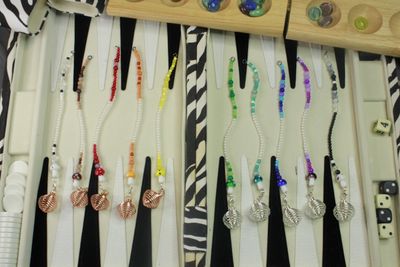 Glass Mushroom Beads